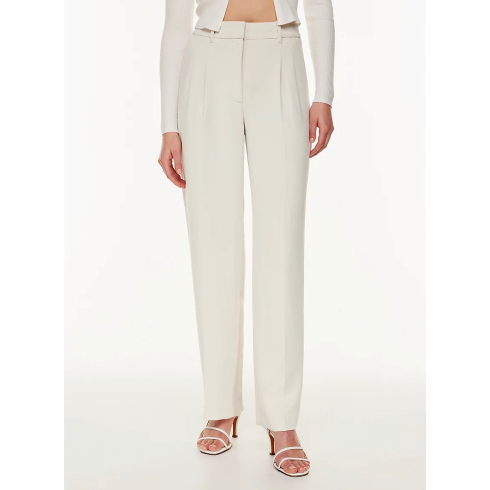 Aritzia Wilfred Effortless Pant in Bone